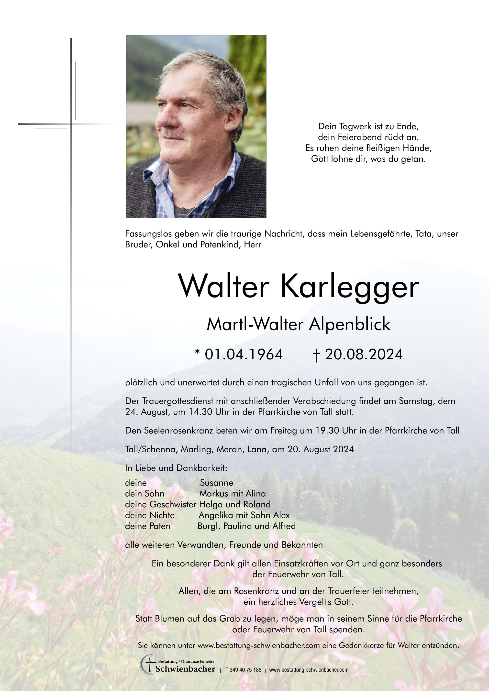 Parte: Walter Karlegger 