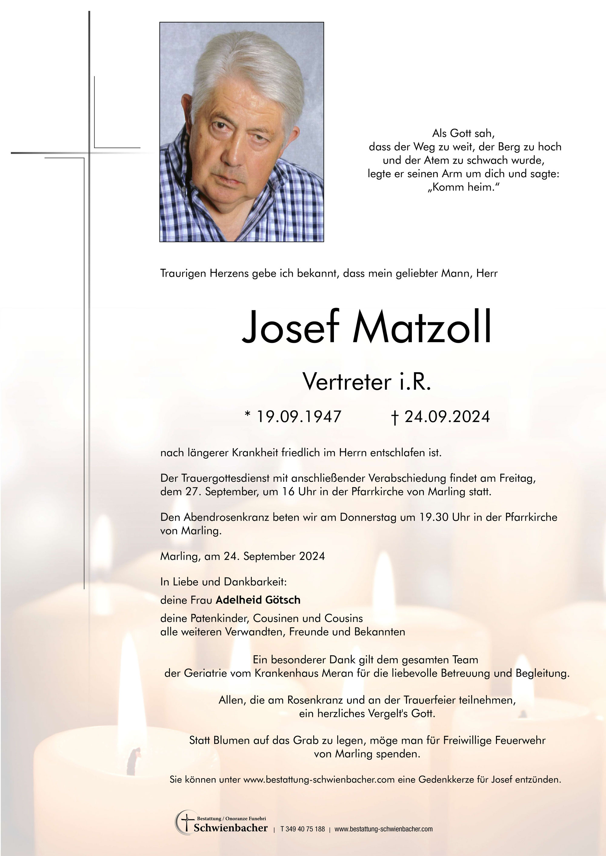 Parte: Josef Matzoll
