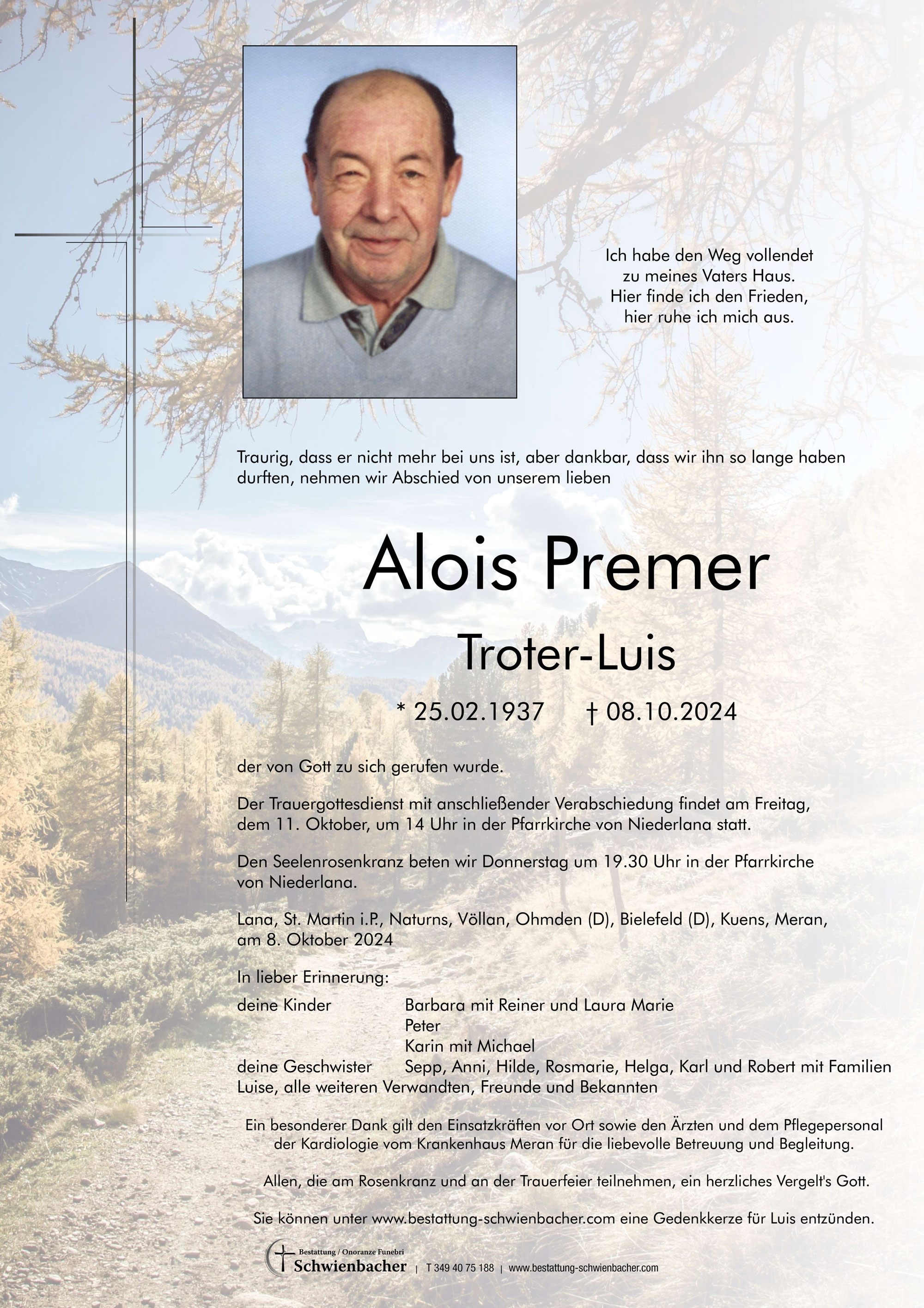 Parte: Alois Premer 