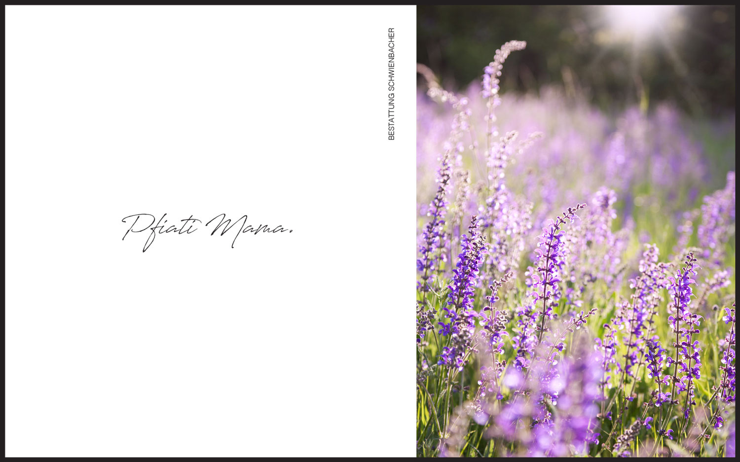 Sterbebild: Sabina Wwe. Mairhofer geb. Federspieler