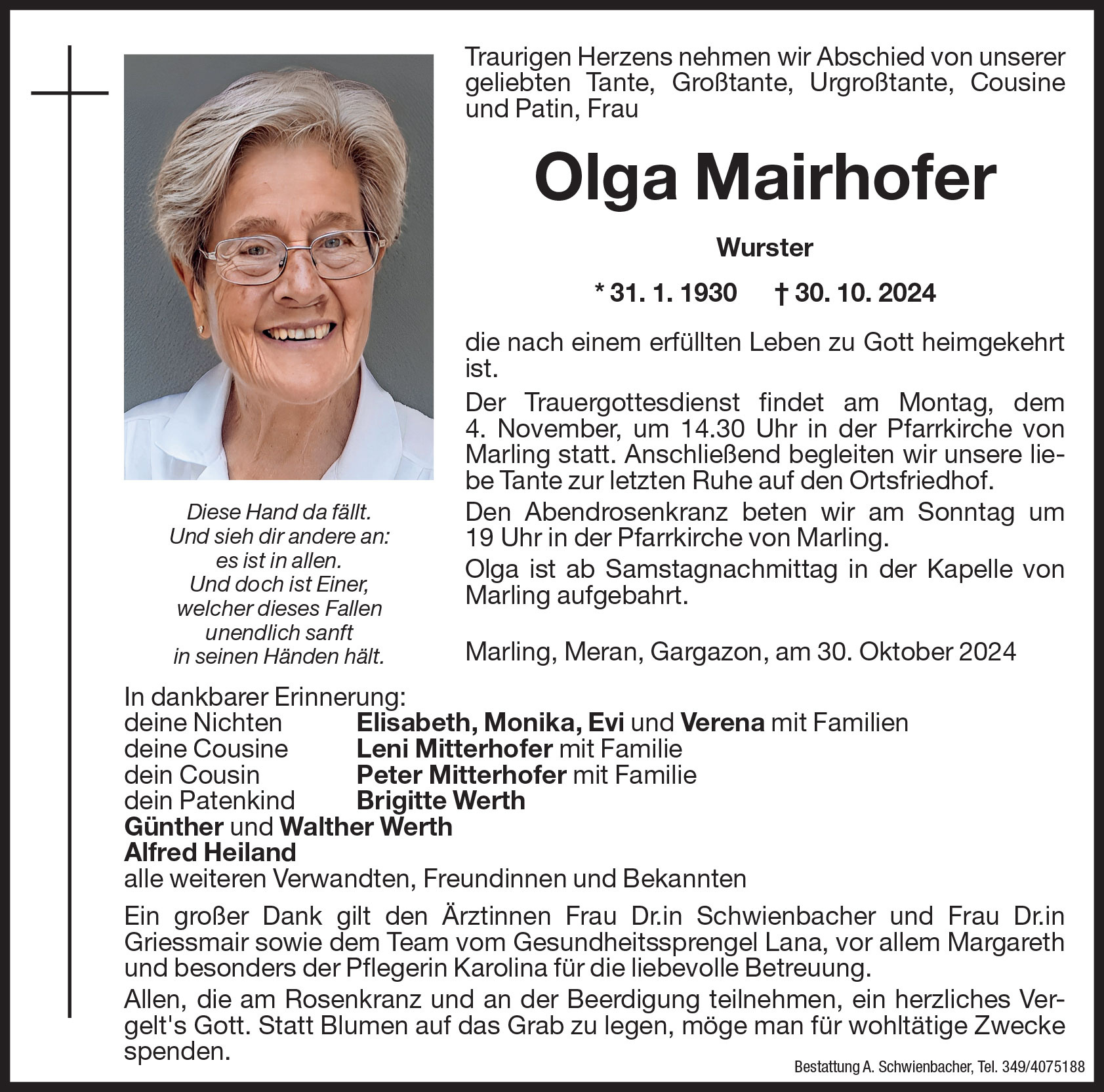 Medien: Olga Mairhofer