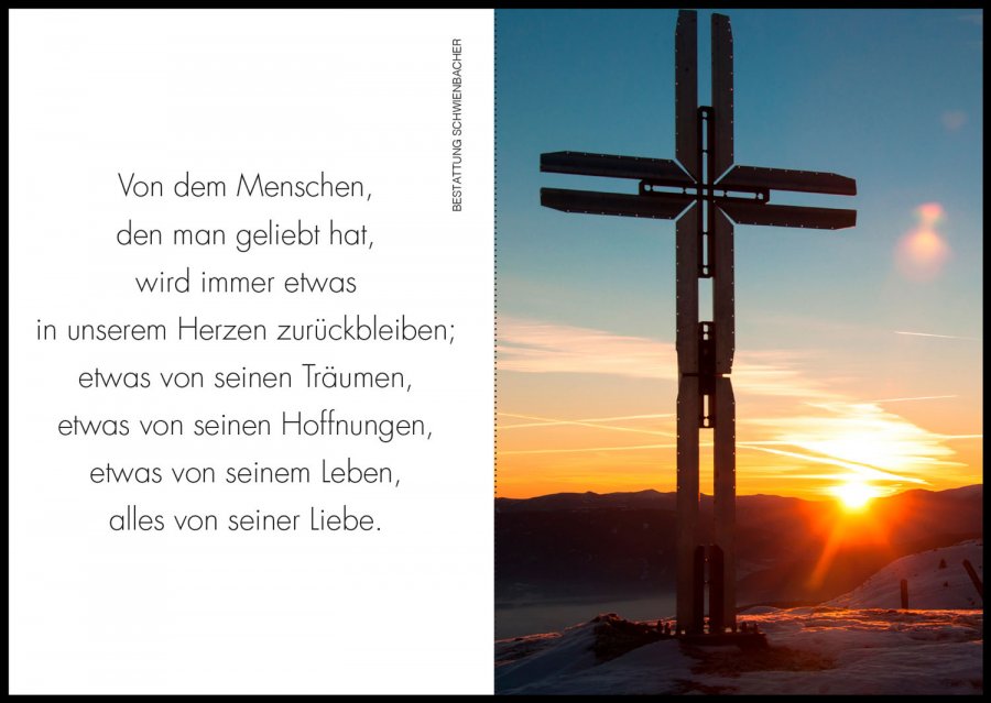 Sterbebild: Herbert Pichler