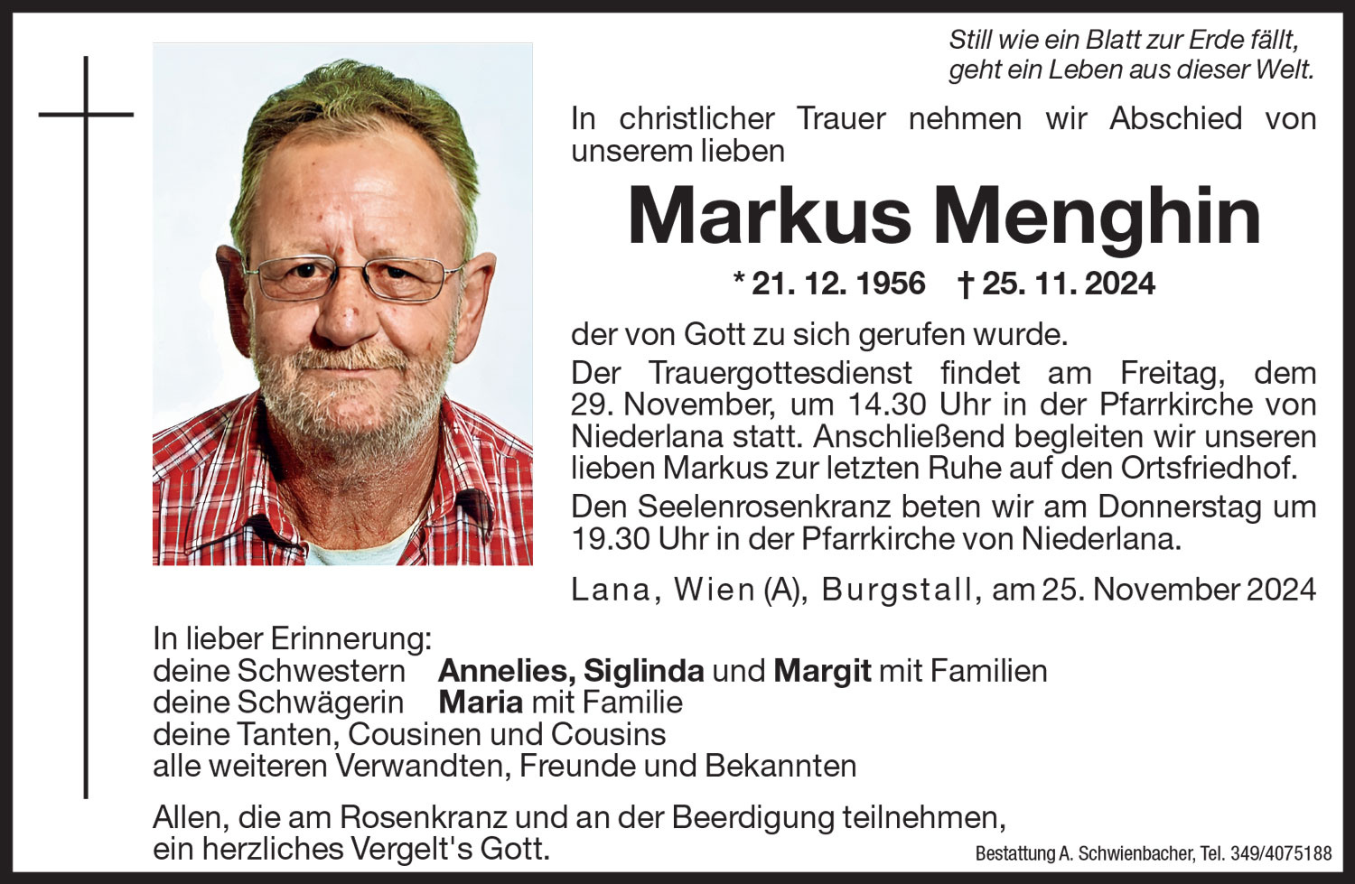 Medien: Markus Menghin