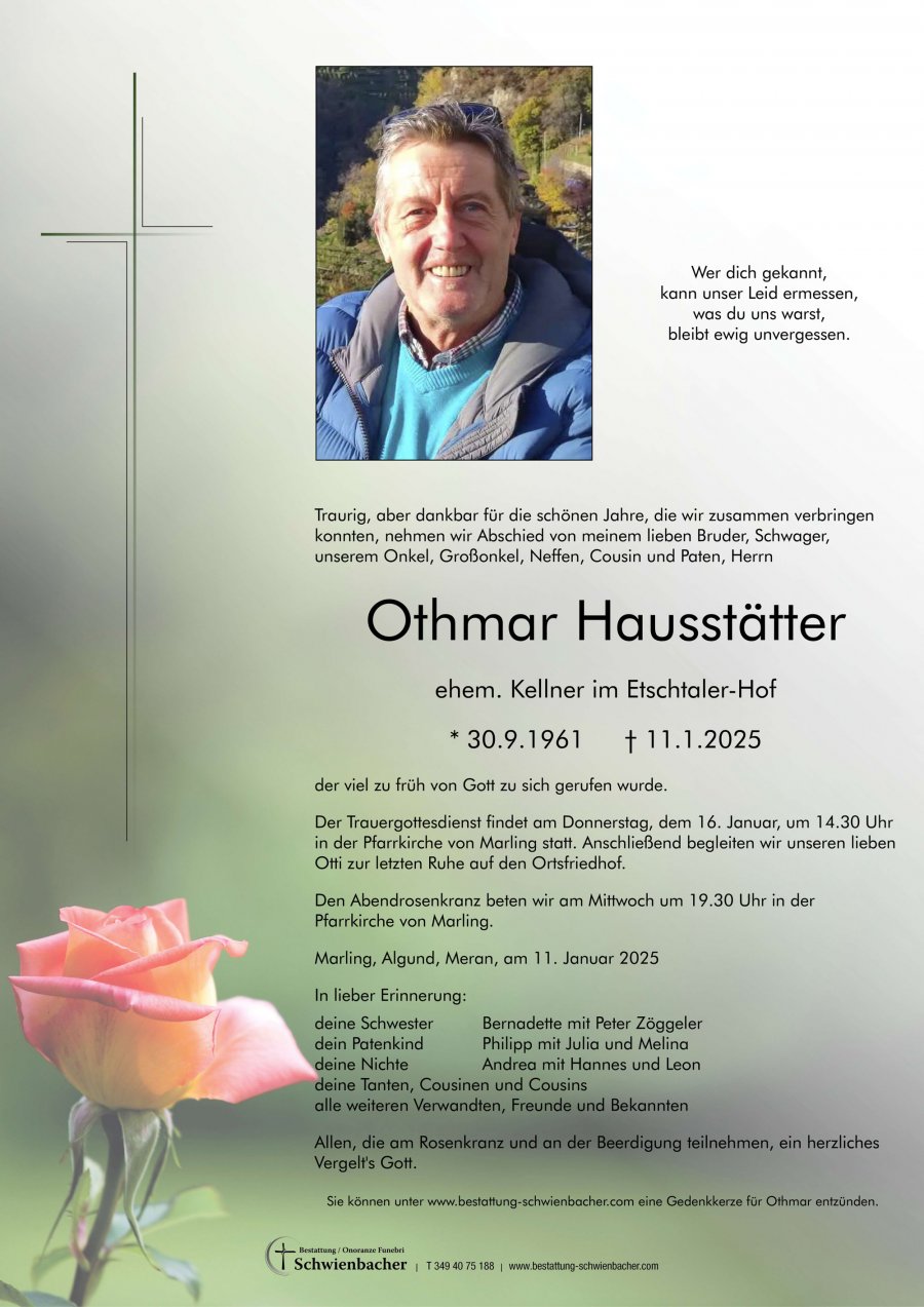 Parte: Othmar Hausstätter