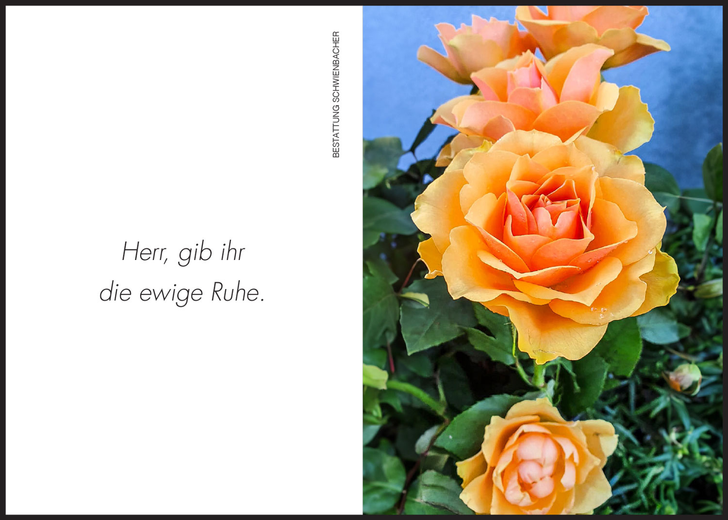 Sterbebild: Helga Wwe. Niederbacher geb. Gasser