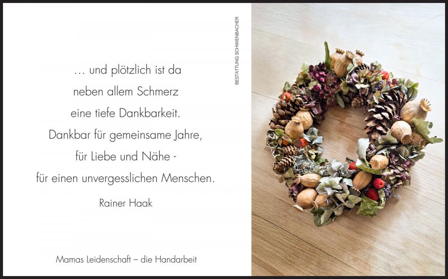 Sterbebild: Hildegard Wwe. Mair geb. Pichler