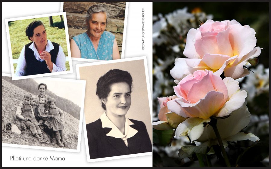 Sterbebild: Rosa Wwe. Traunig geb. Höllrigl