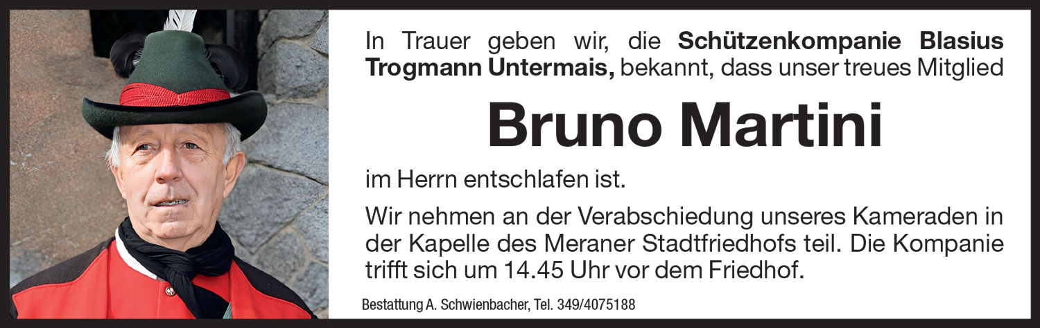 Medien: Bruno Martini