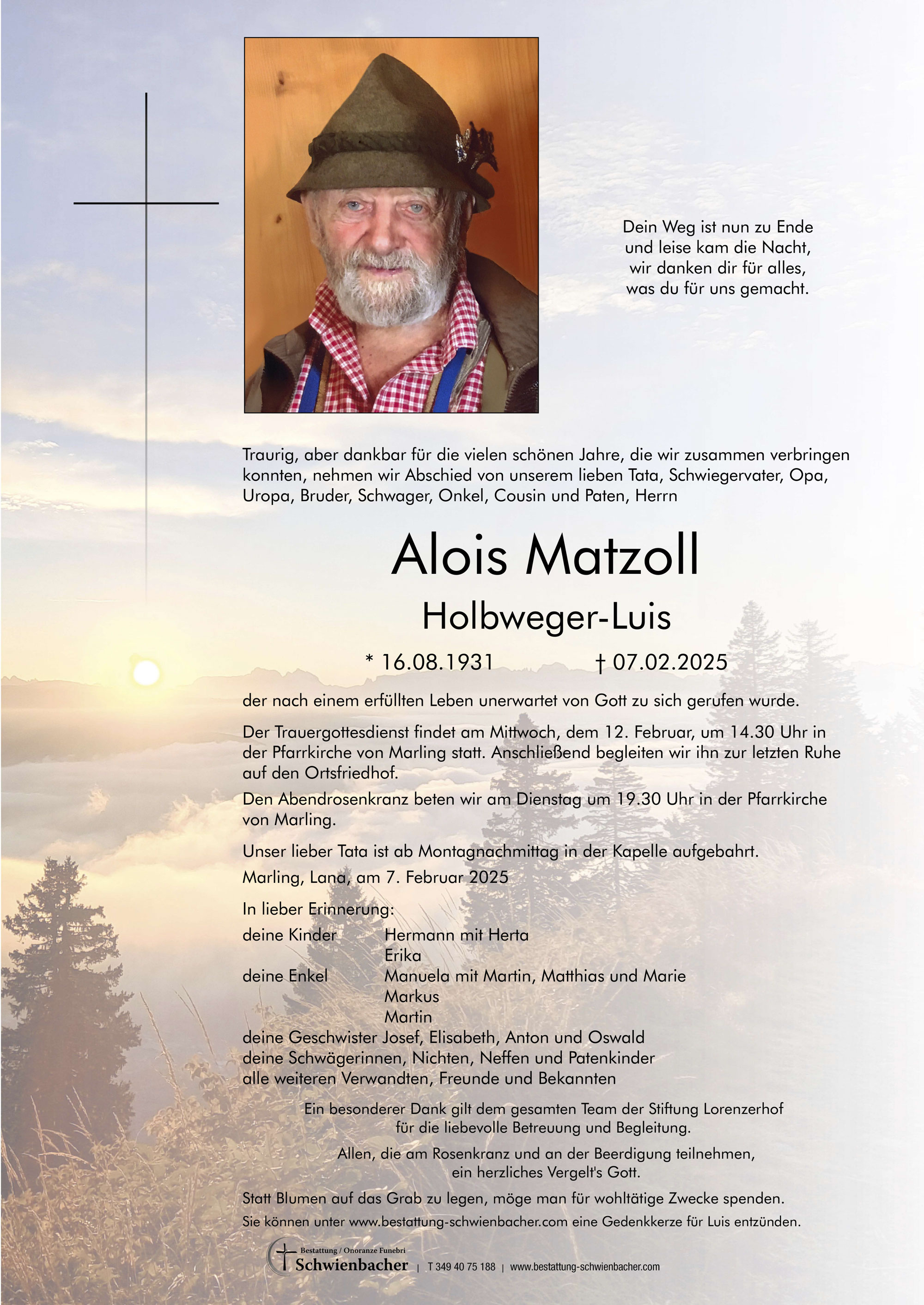 Parte: Alois Matzoll 