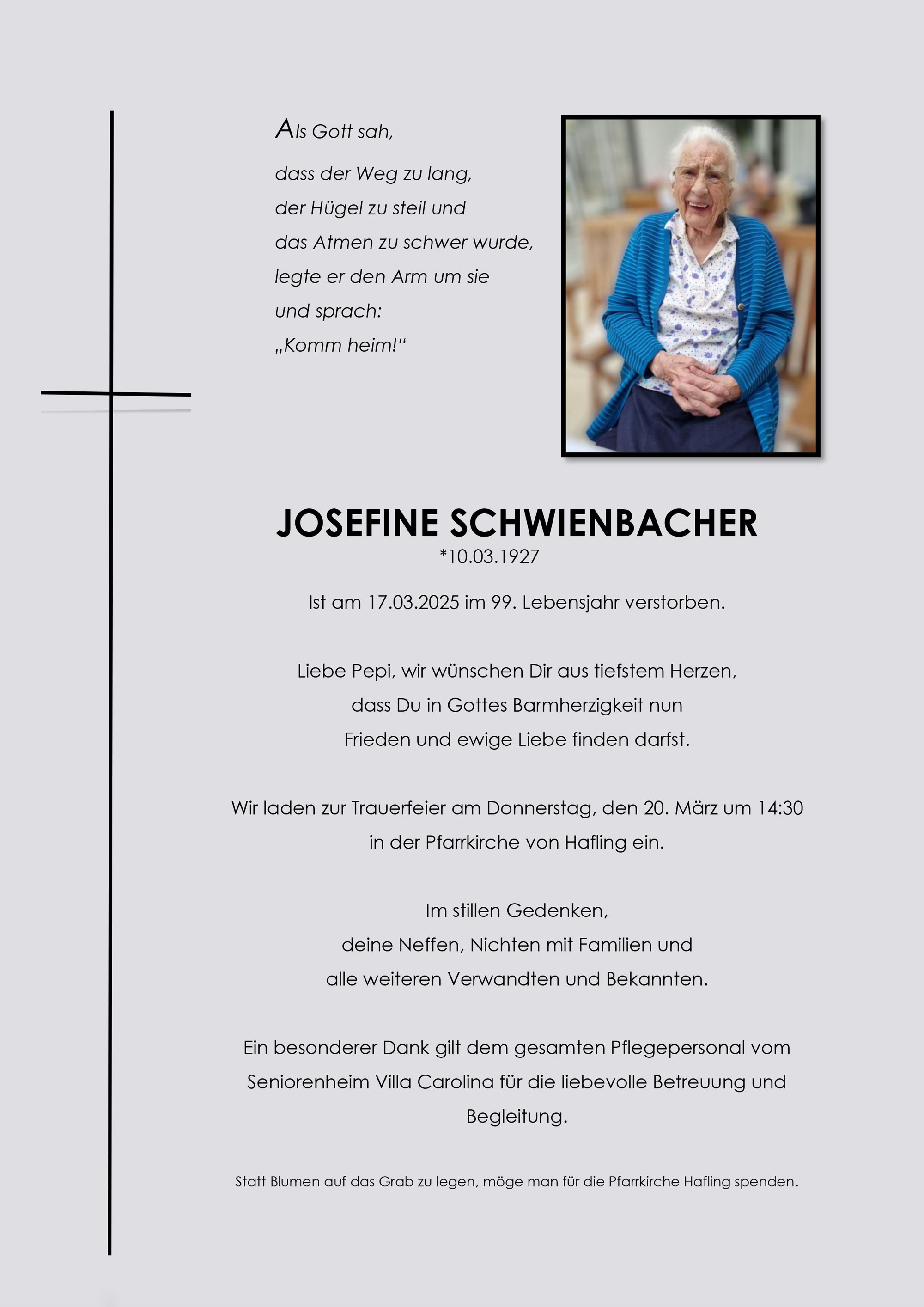 Parte: Josefine Schwienbacher 
