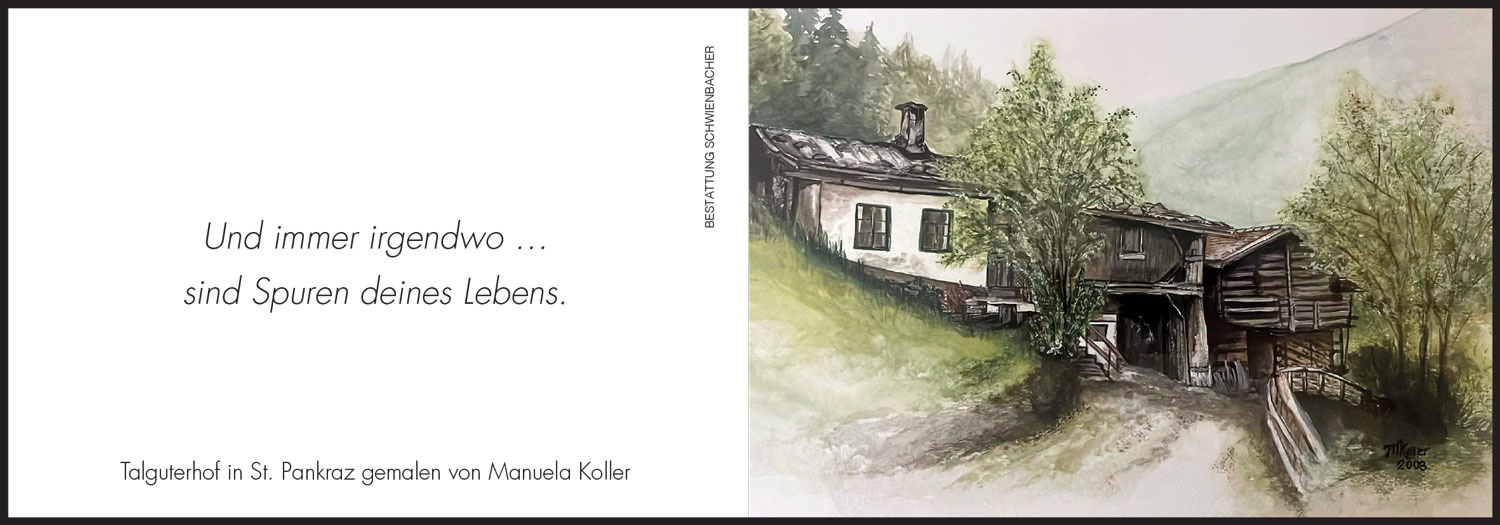 Sterbebild: Rudolf Windegger