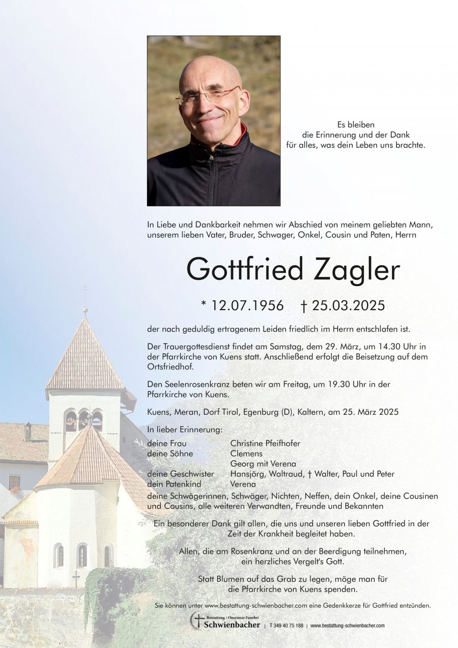 Parte: Gottfried Zagler