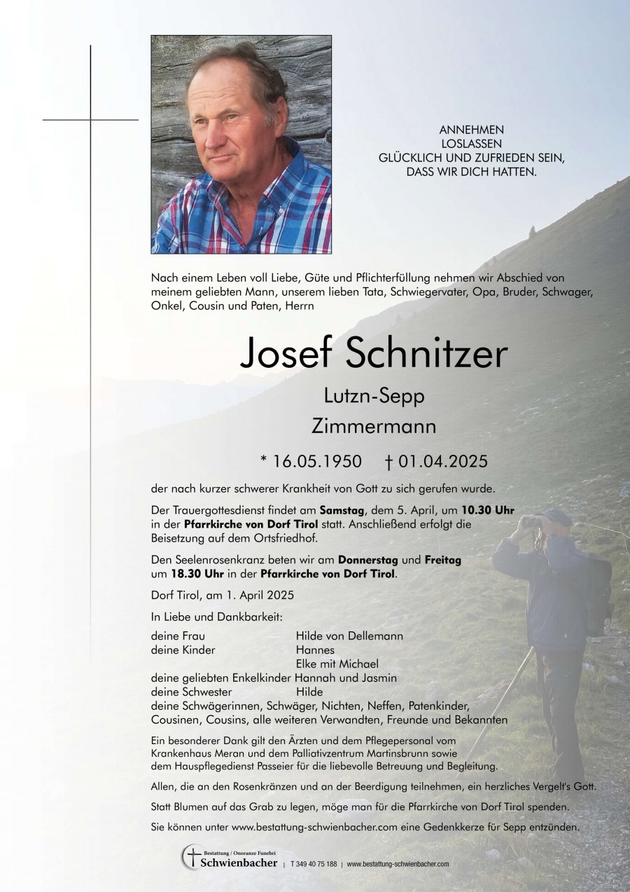 Parte: Josef Schnitzer