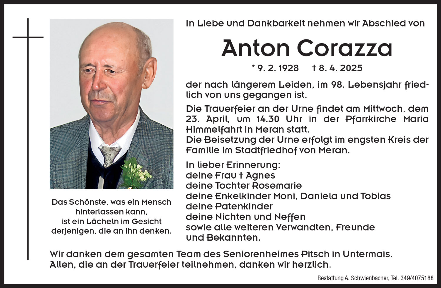 Medien: Anton Corazza