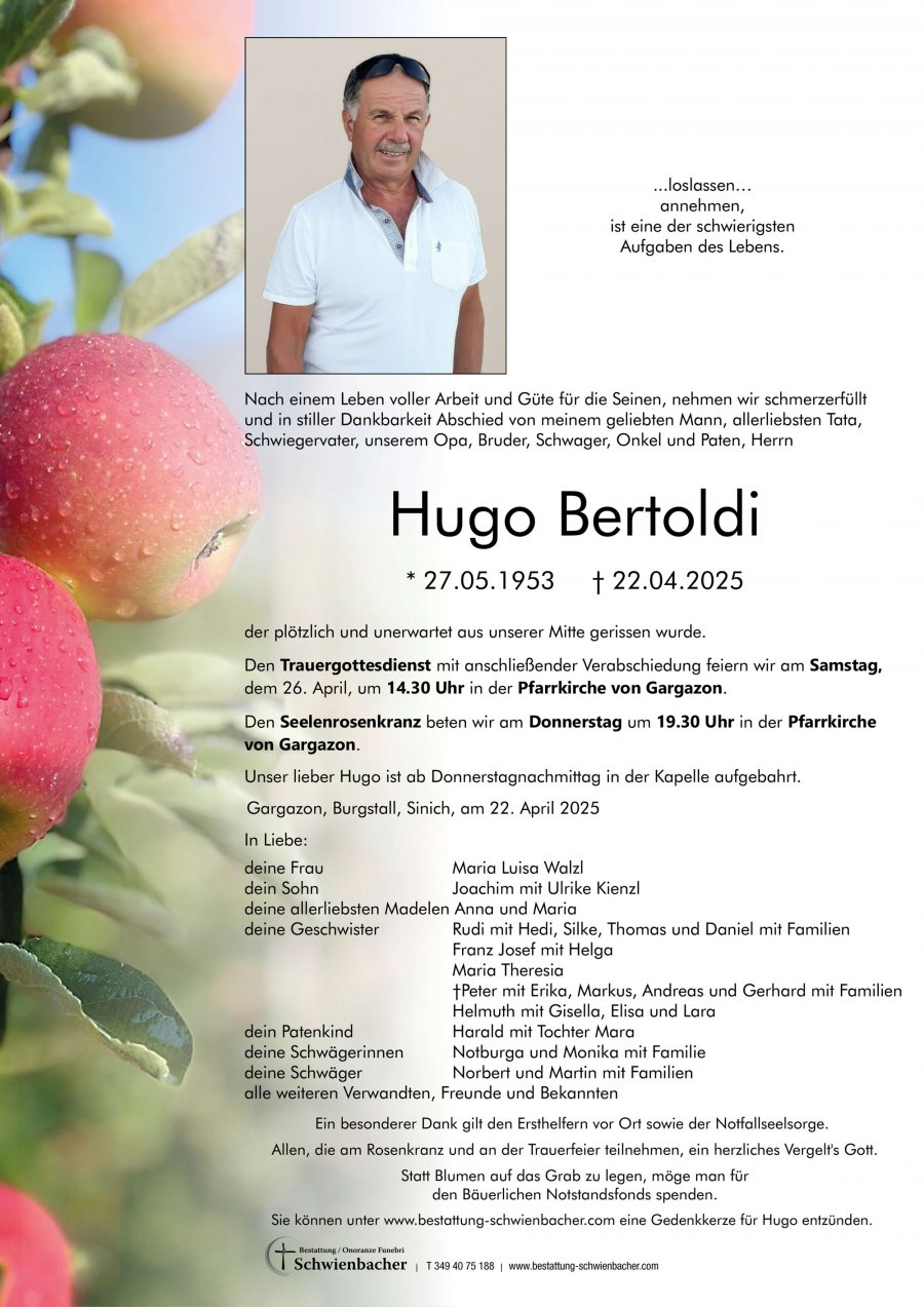 Parte: Hugo Bertoldi
