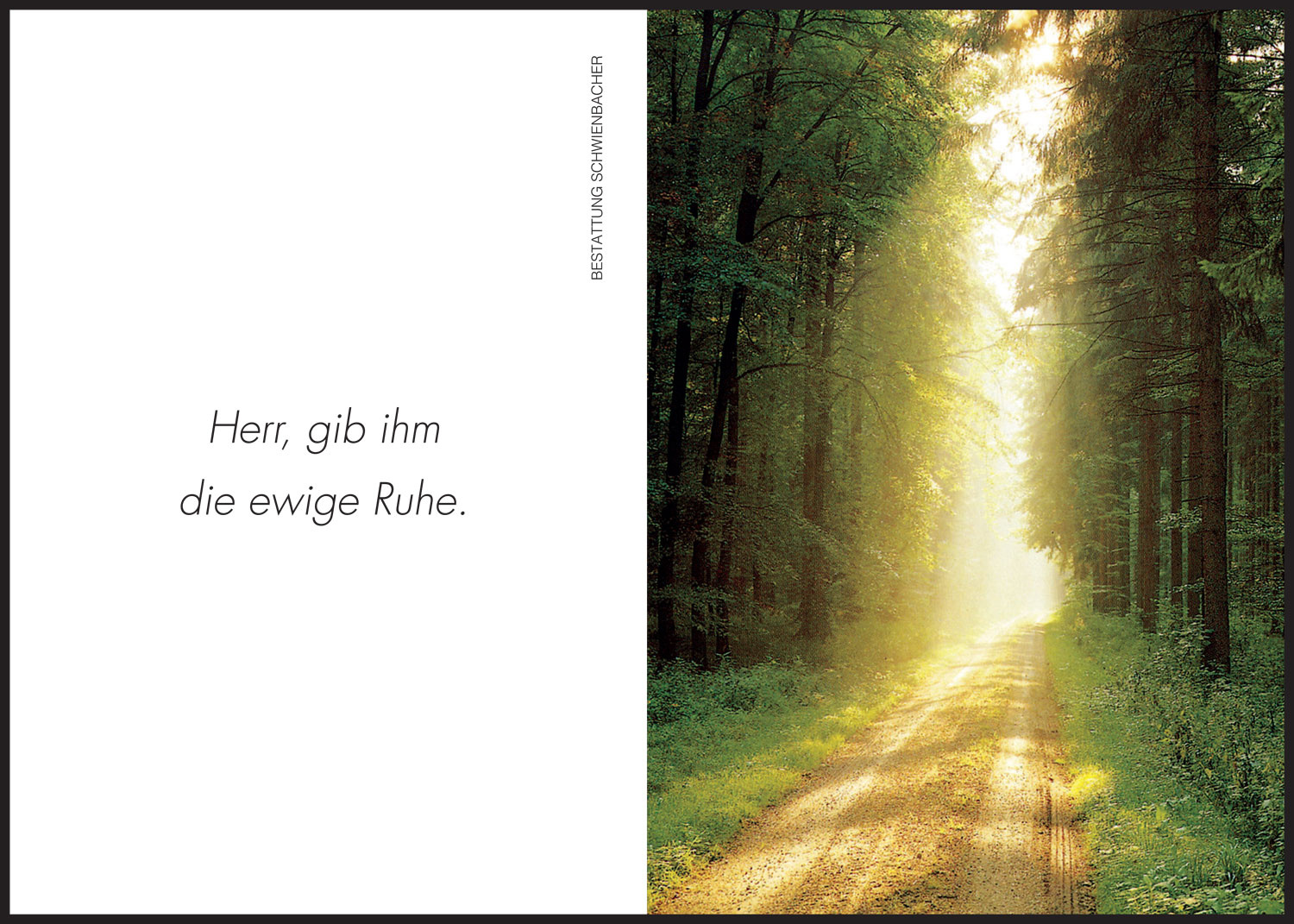 Sterbebild: Michael Gufler