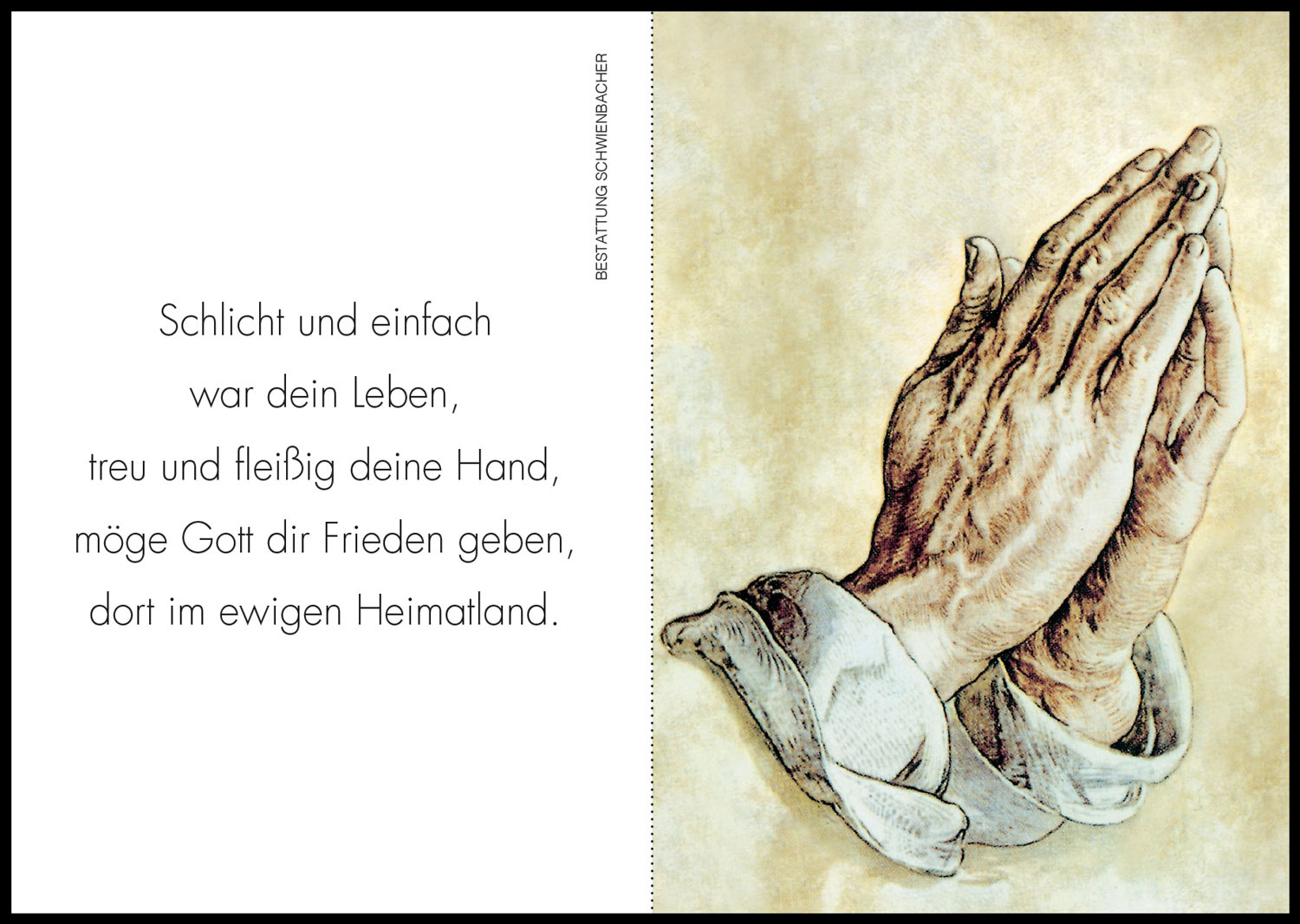 Sterbebild: Alois Zipperle