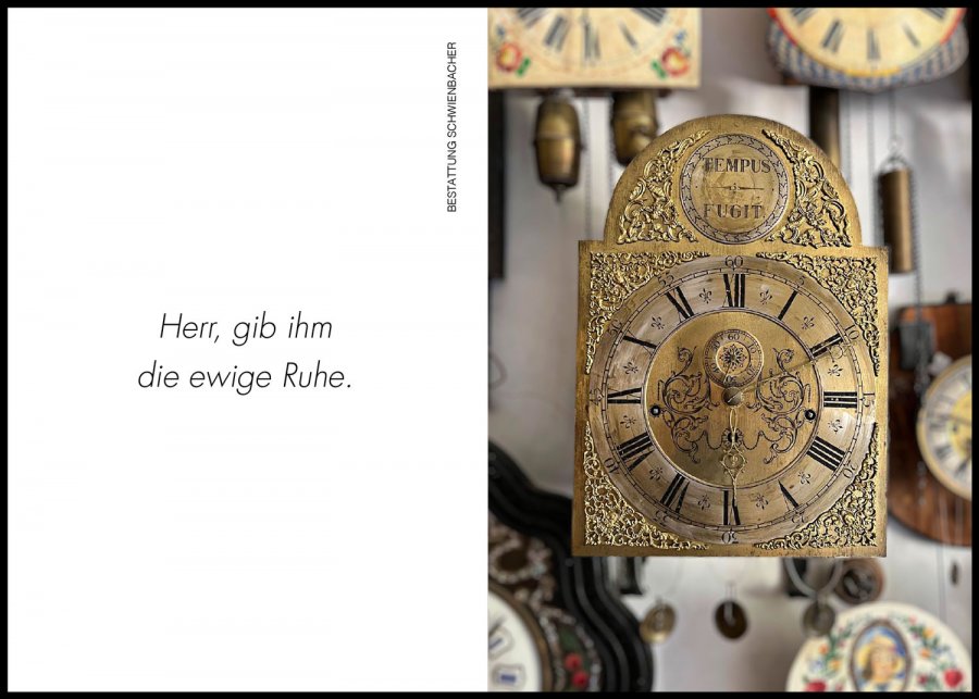 Sterbebild: Hans Gumpold