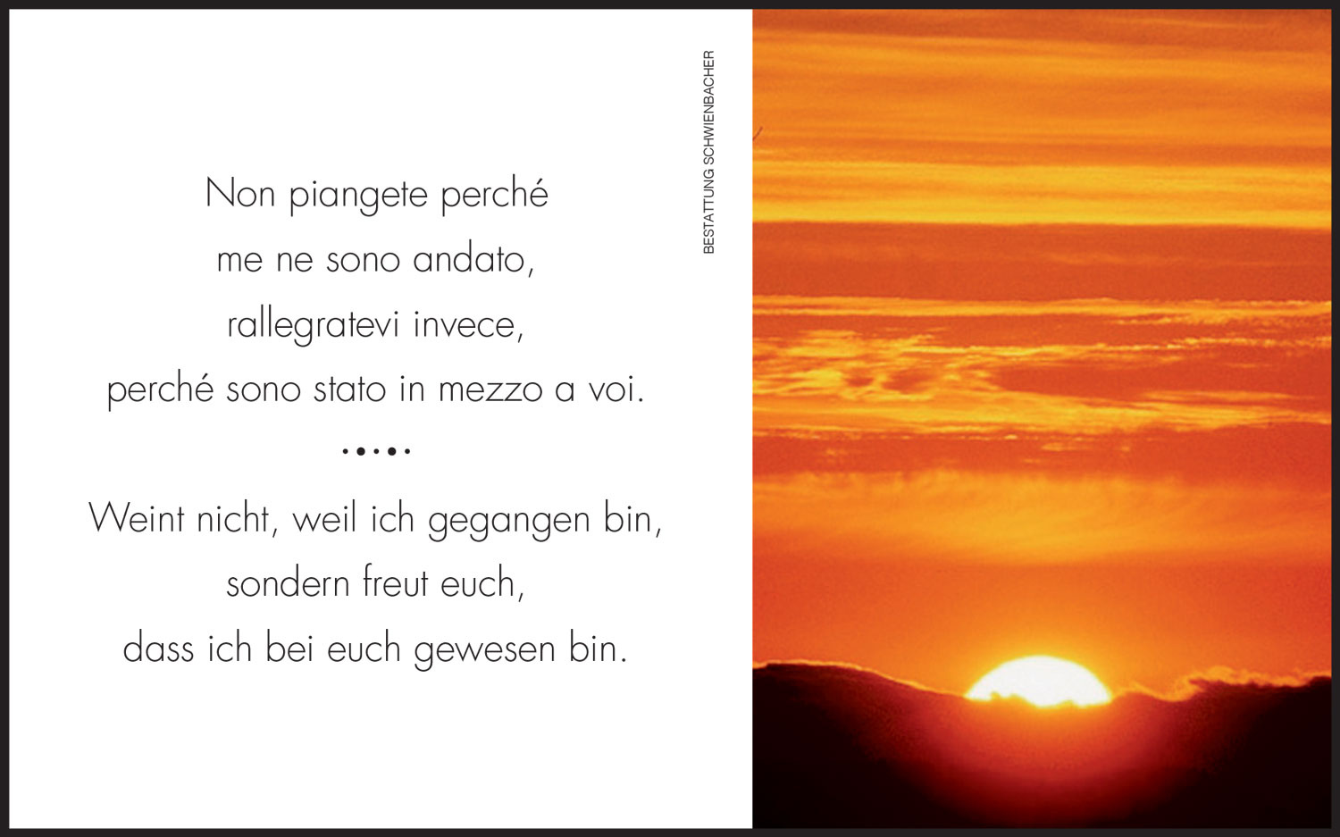 Sterbebild: Giorgio Villanova