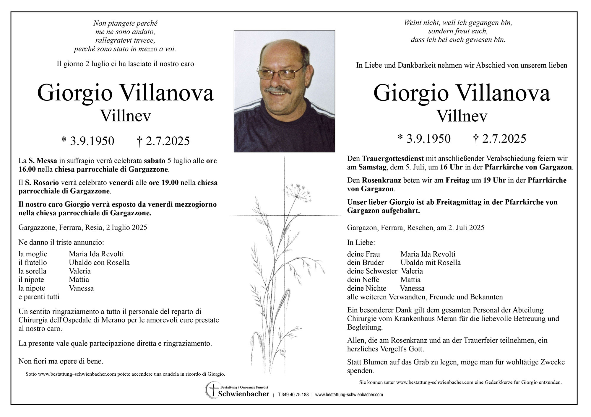 Parte: Giorgio Villanova 