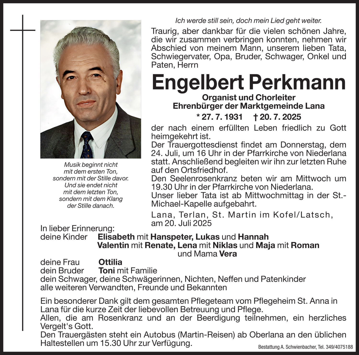 Medien: Engelbert Perkmann