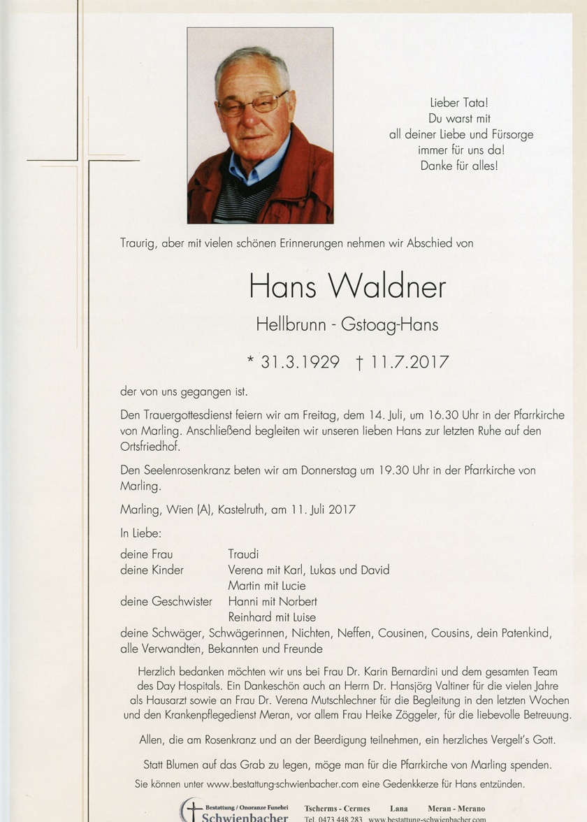 Parte: Hans Waldner 