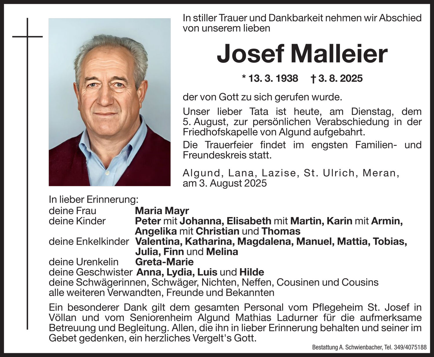 Medien: Josef Malleier