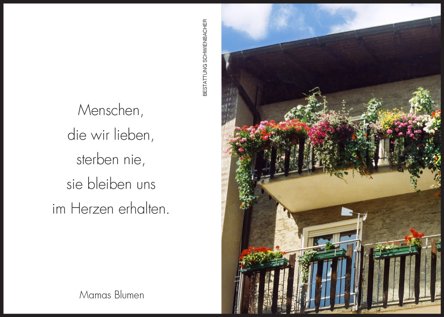 Sterbebild: Hannelore Hopf