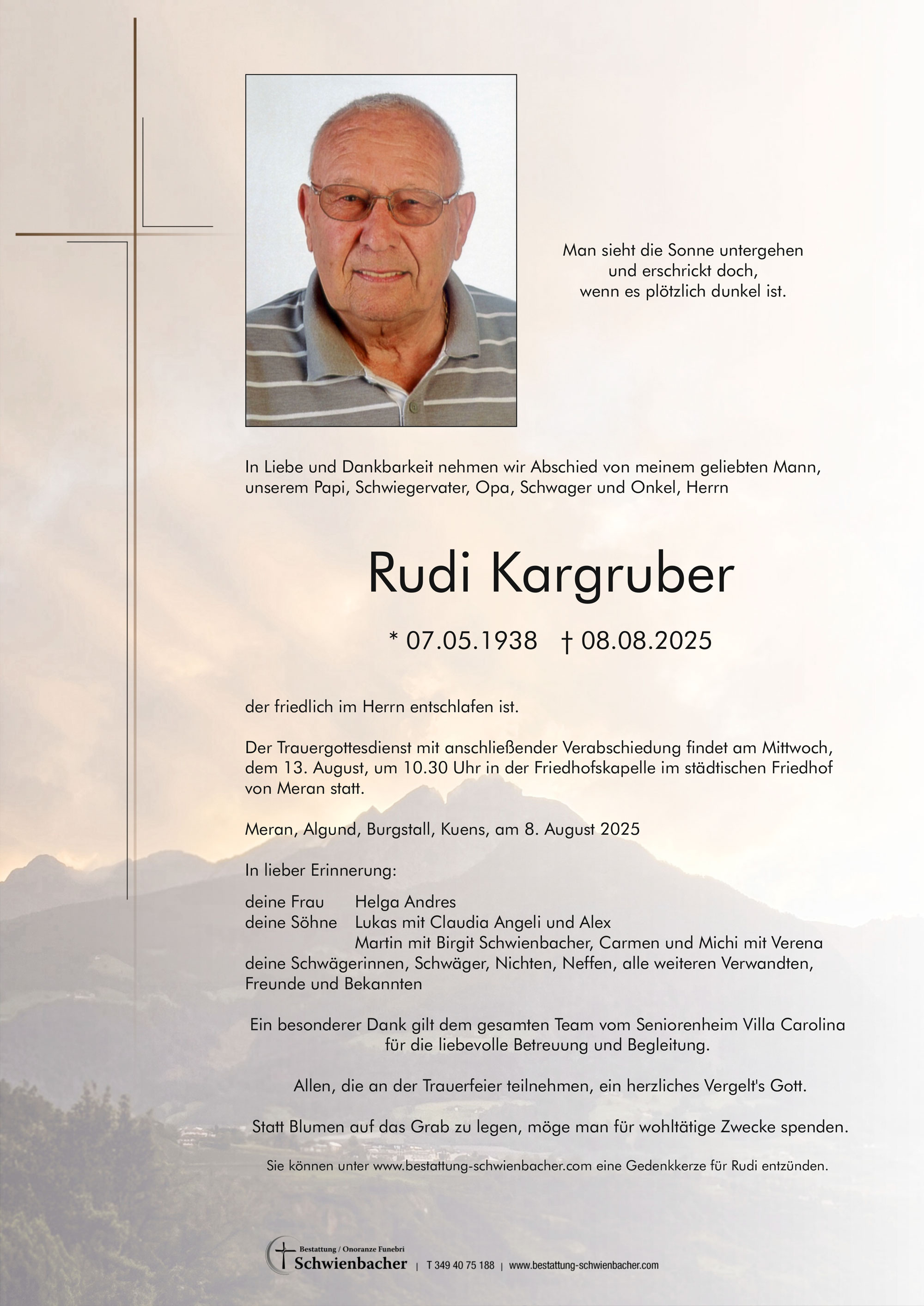 Parte: Rudi Kargruber 