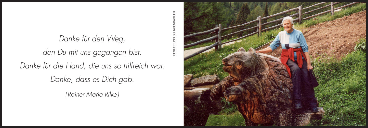 Sterbebild: Notburga Frei geb. Zipperle