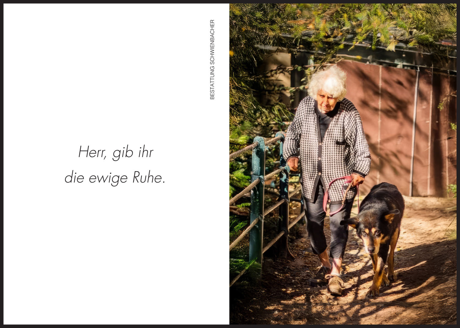 Sterbebild: Edith Mahlknecht