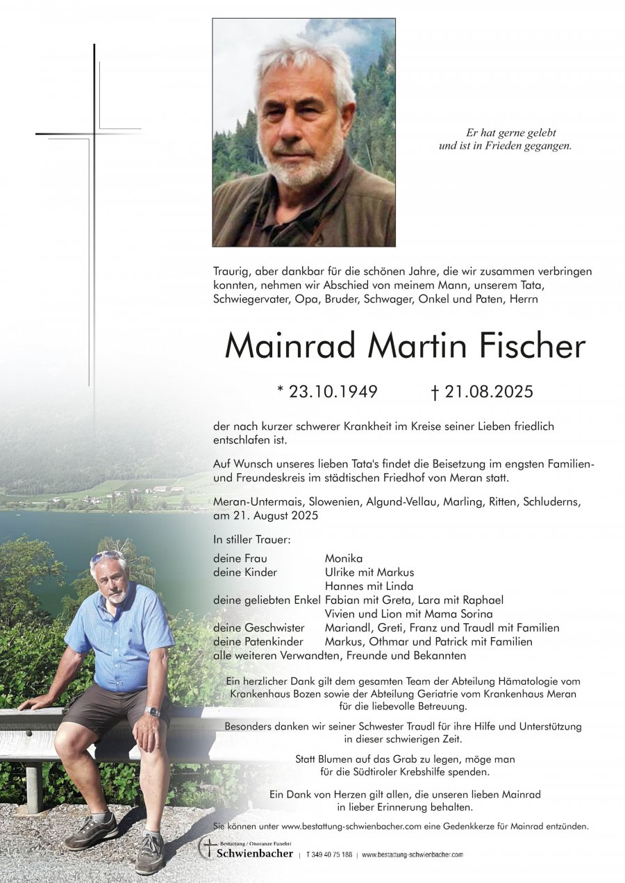 Parte: Mainrad Martin Fischer
