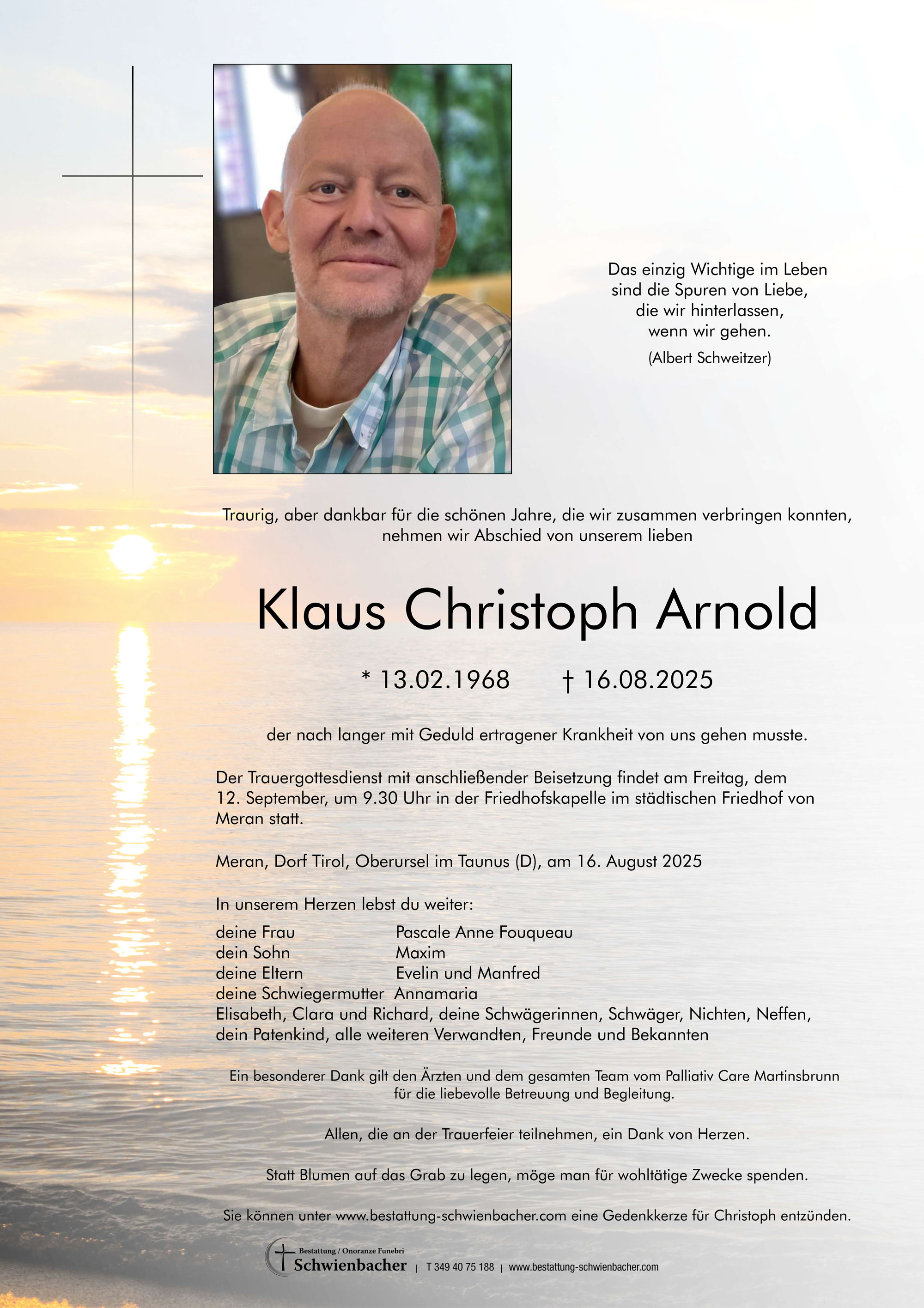 Parte: Klaus Christoph Arnold 