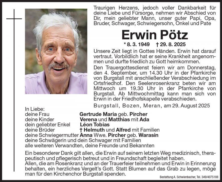 Medien: Erwin Pötz
