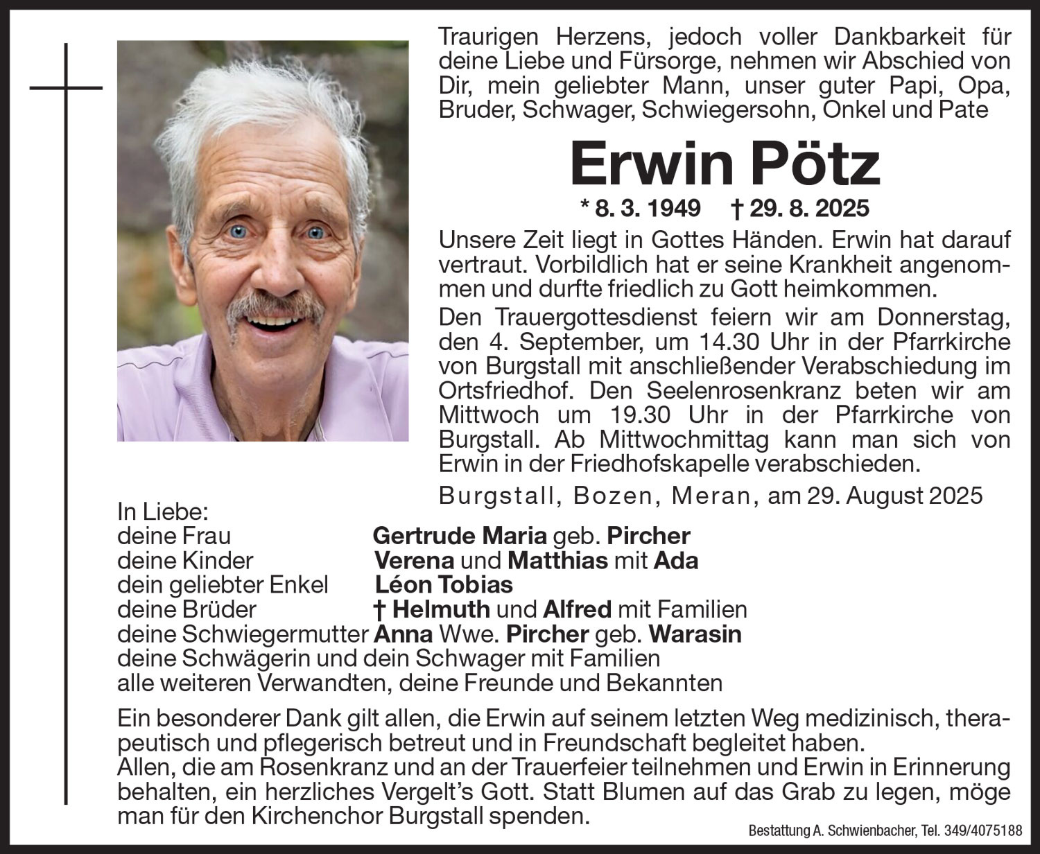 Medien: Erwin Pötz