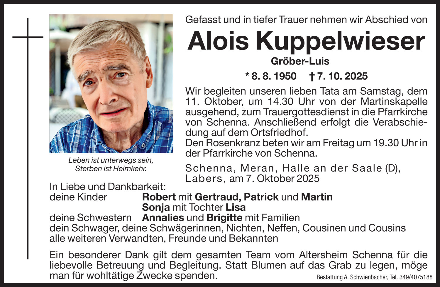 Medien: Alois Kuppelwieser