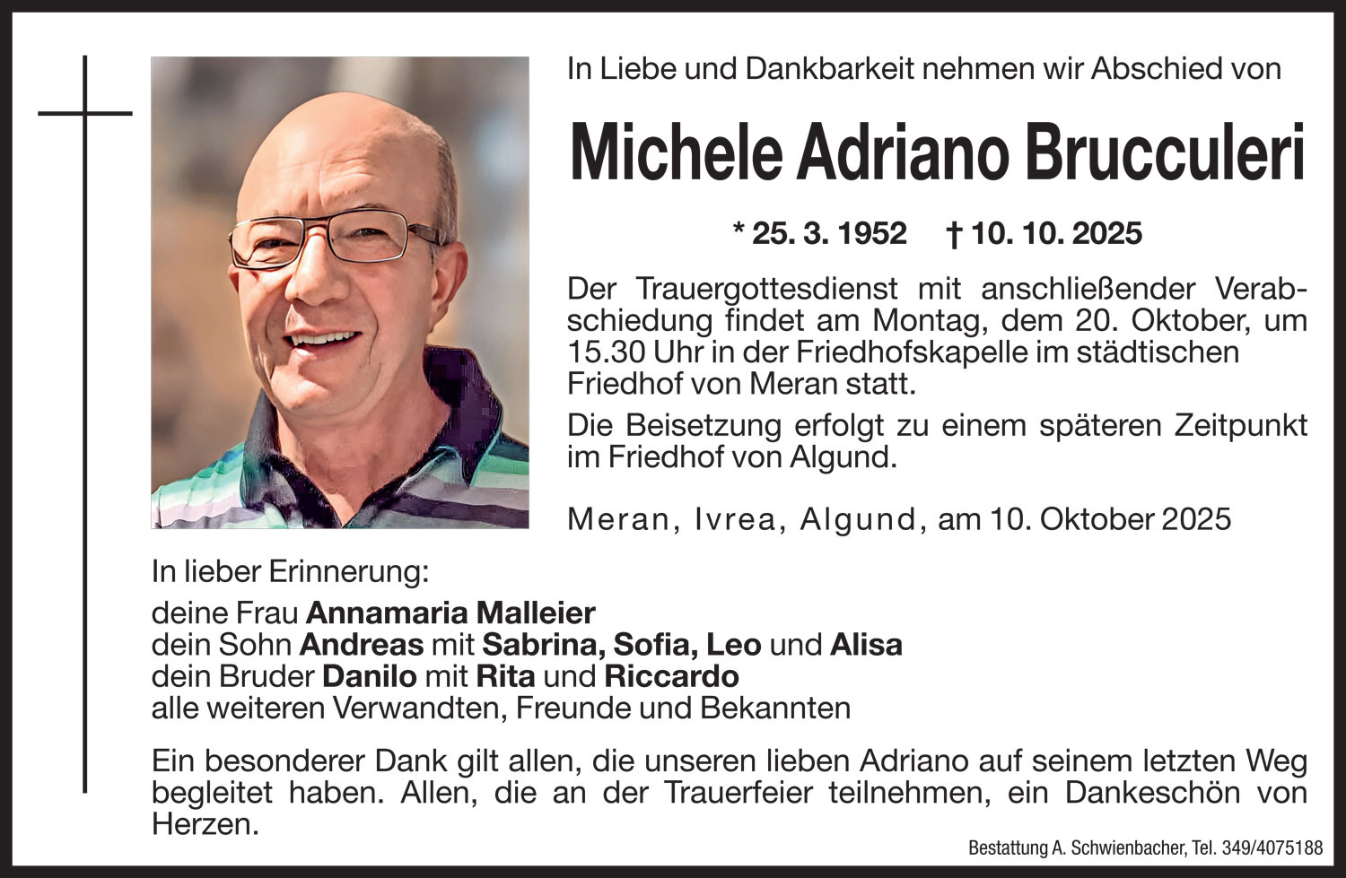 Medien: Michele Adriano Brucculeri