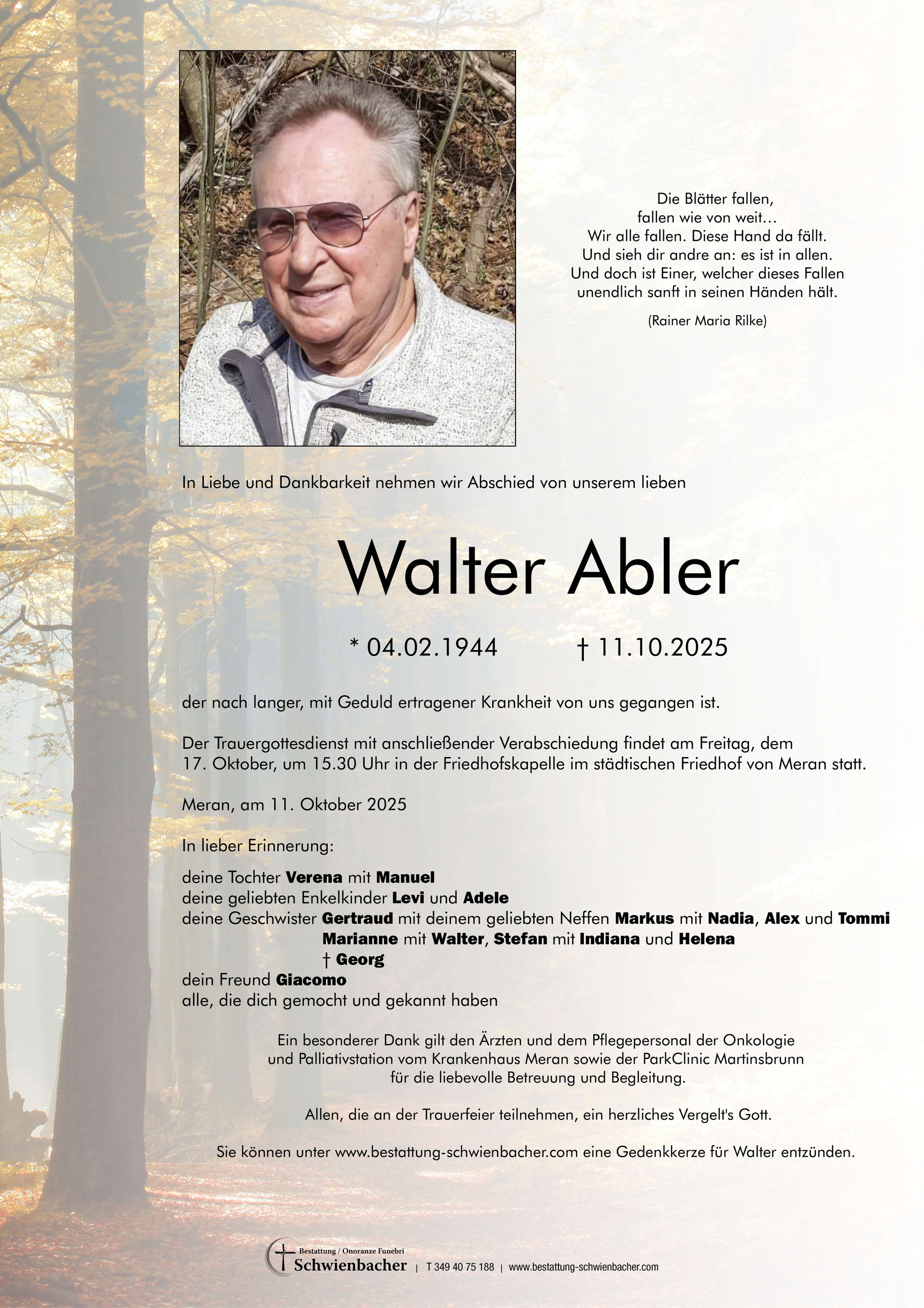 Parte: Walter Abler 