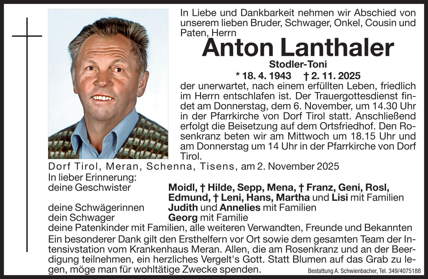 Medien: Anton Lanthaler