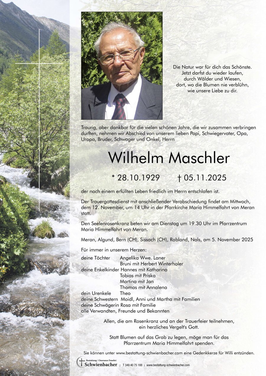 Parte: Wilhelm Maschler