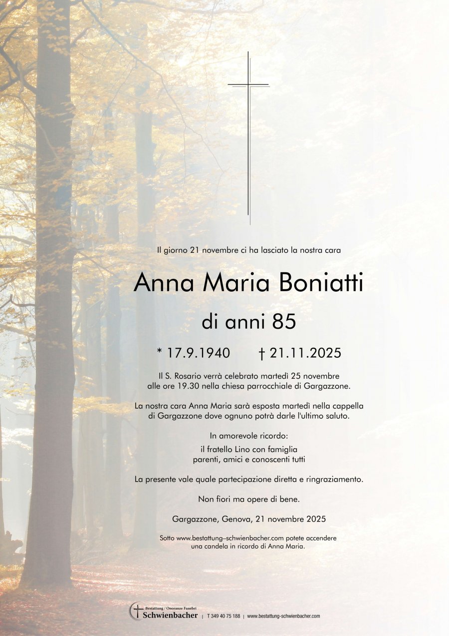 Parte: Anna Maria Boniatti