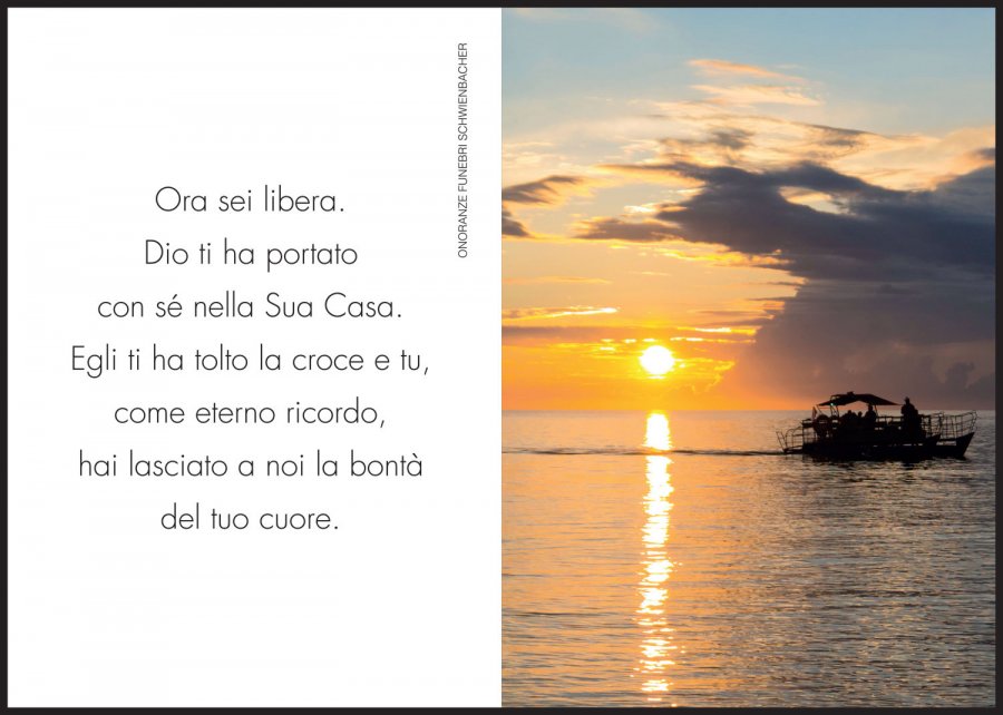 Sterbebild: Rosetta Urbani ved. Berengan