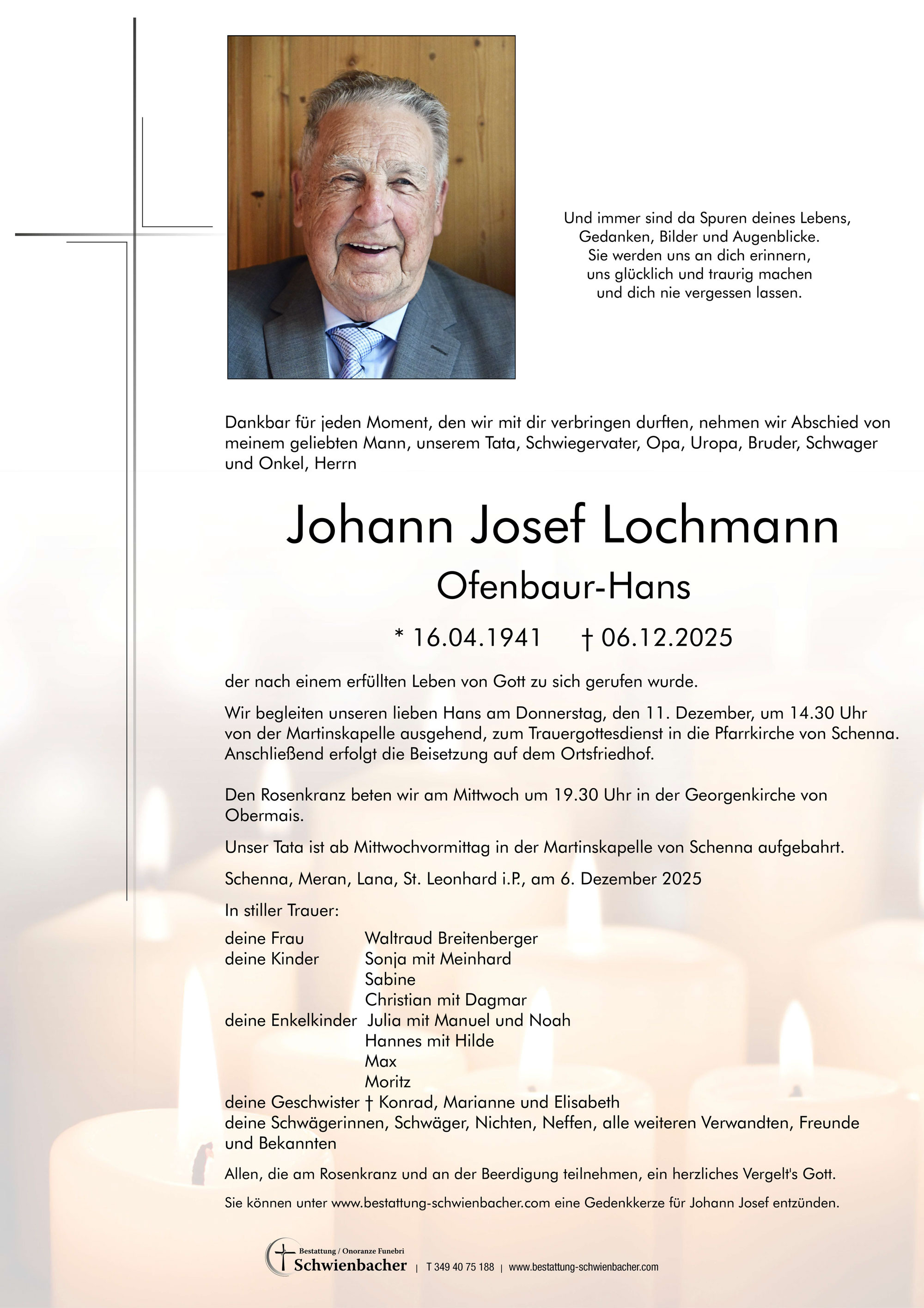 Parte: Johann Josef Lochmann 