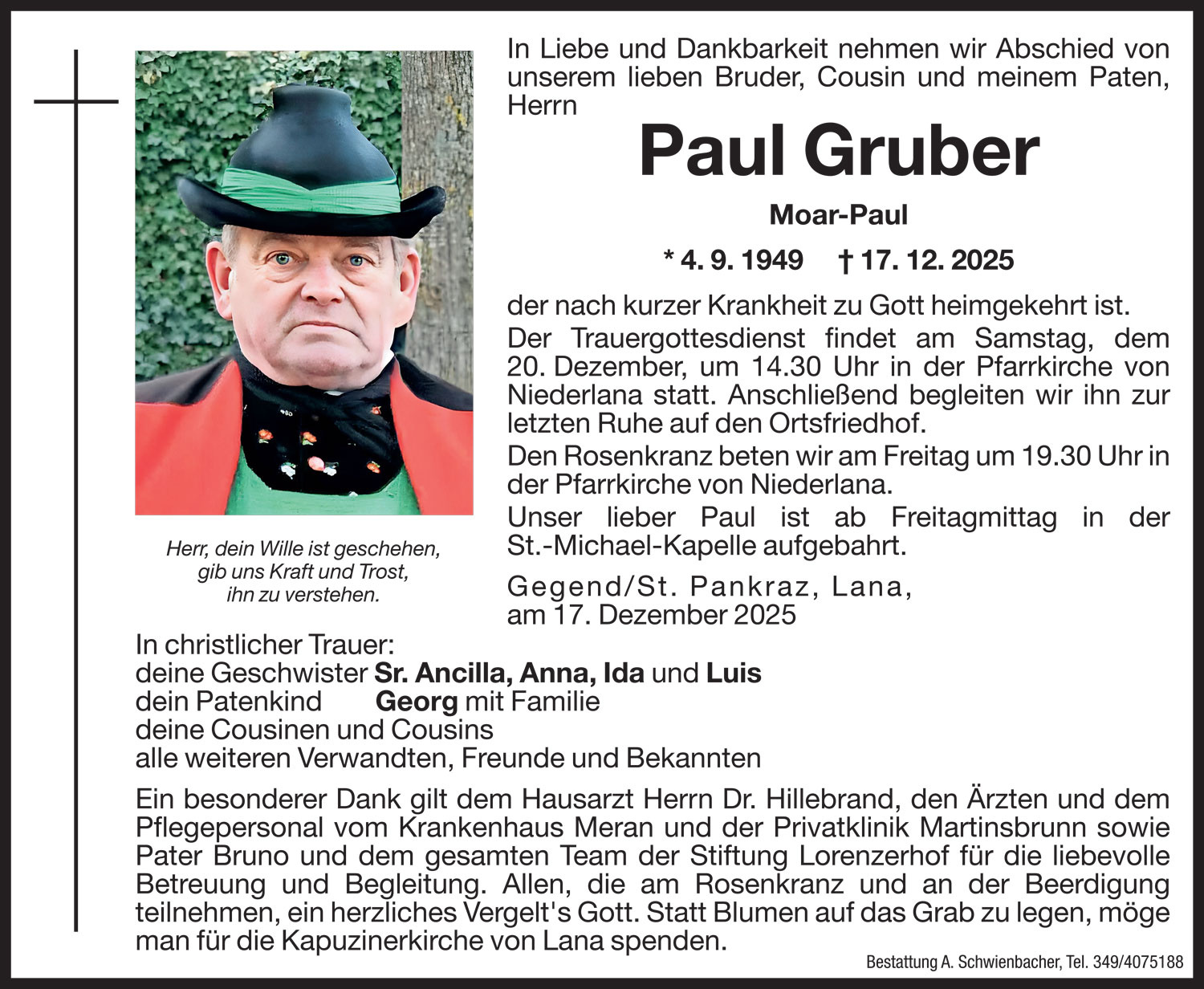 Medien: Paul Gruber