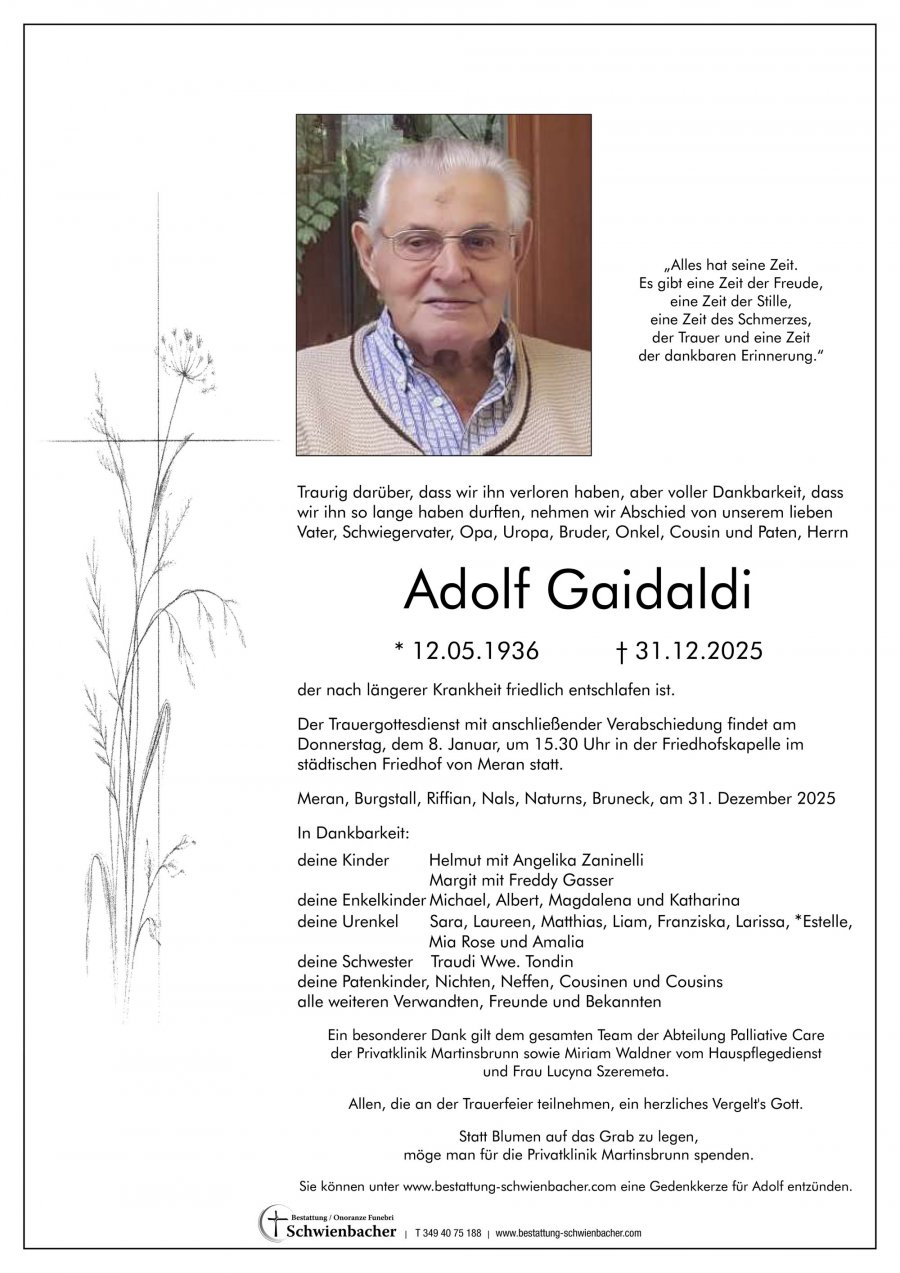 Parte: Adolf Gaidaldi