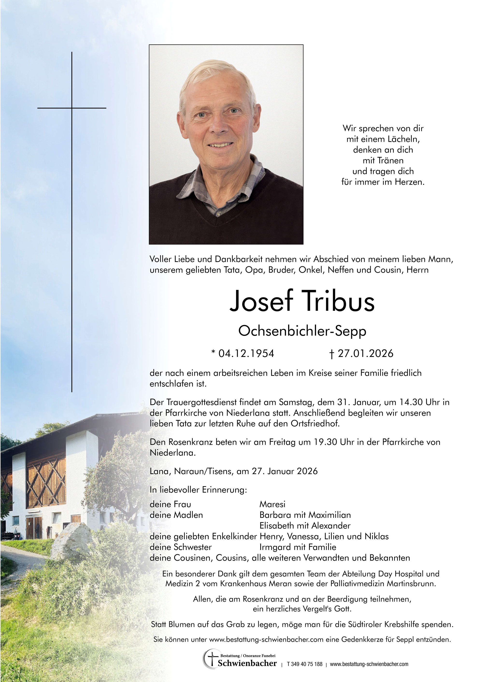 Parte: Josef Tribus 