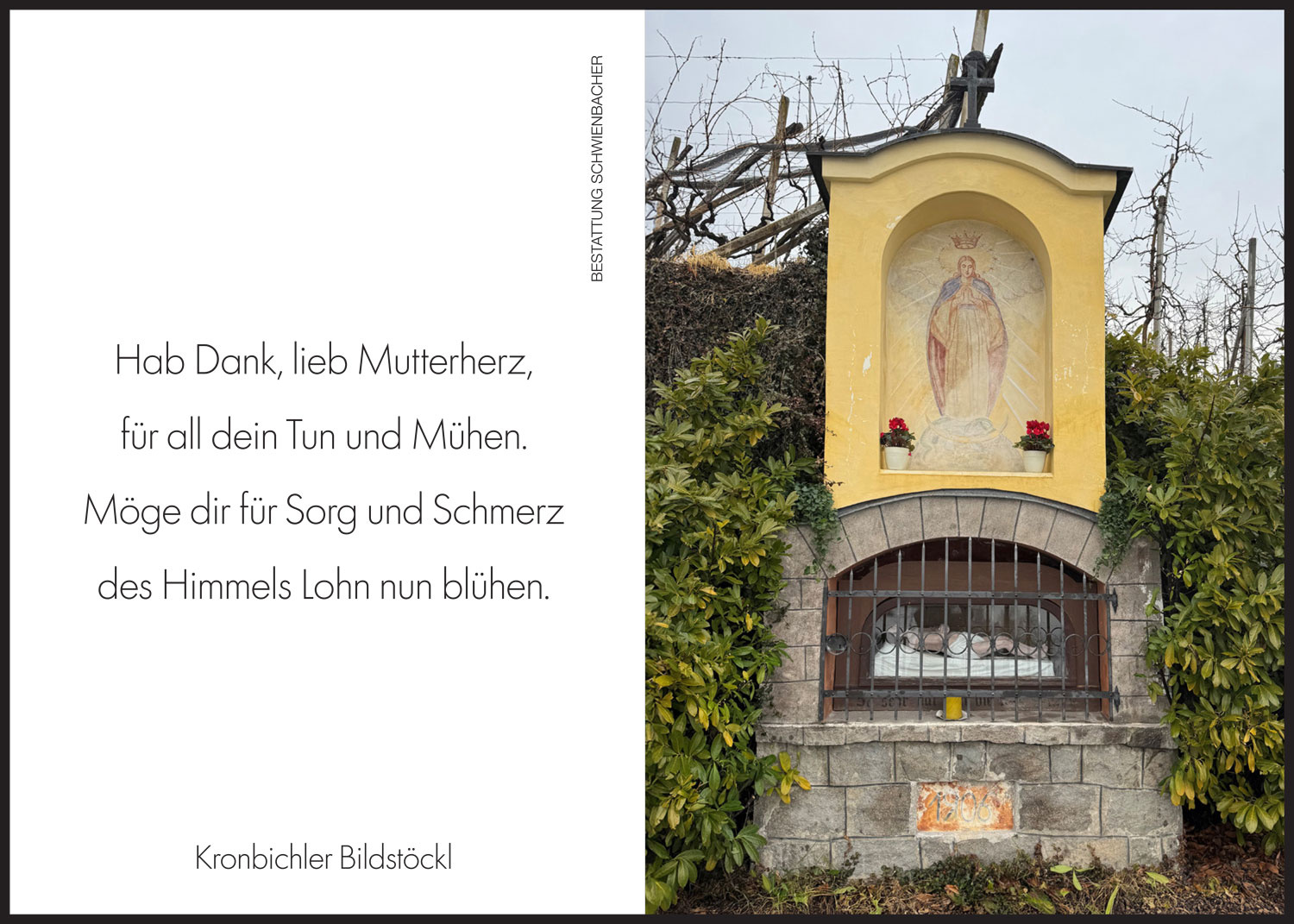 Sterbebild: Anna Wwe. Locher geb. Ganthaler