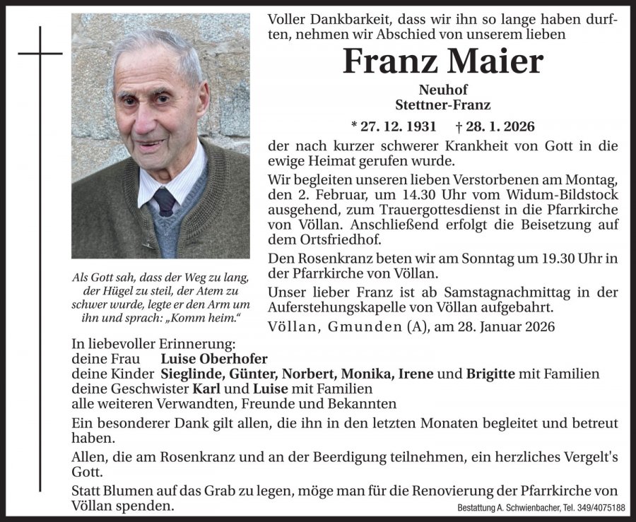 Medien: Franz Maier