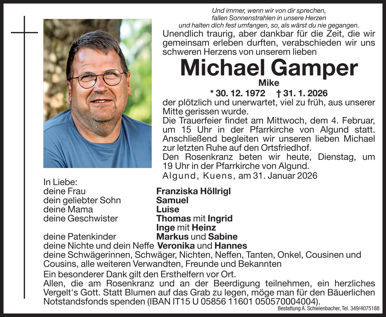 Medien: Michael Gamper