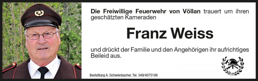 Medien: Franz Weiss